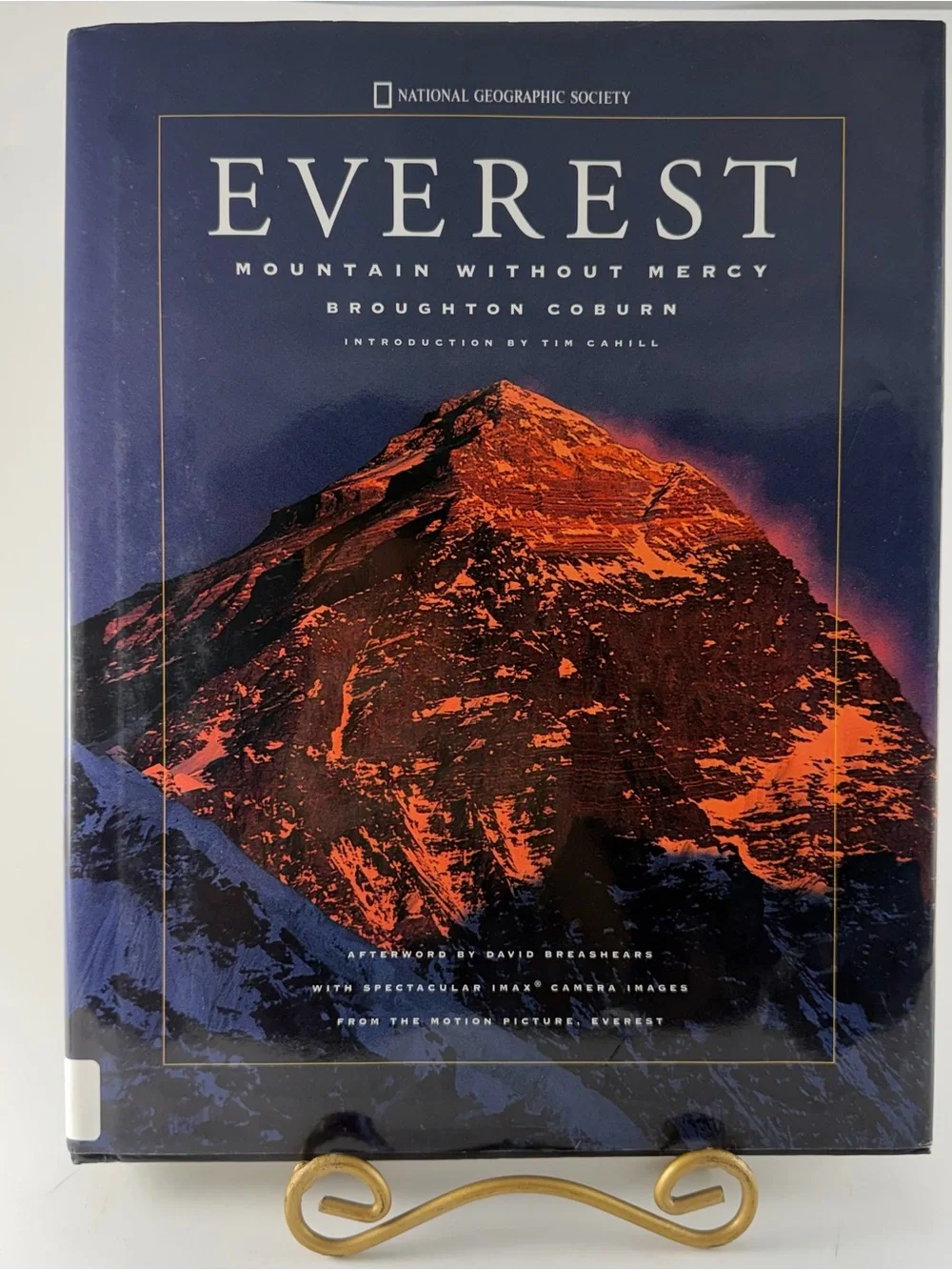 Everest Mountain Without Mercy Broughton Coburn HC 1997 Nat Geographic X Library